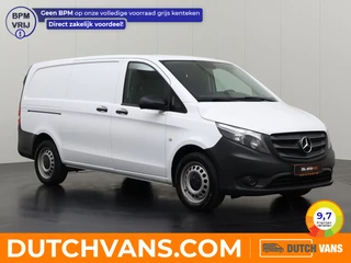 Mercedes-Benz Vito 114CDi Lang | Achterdeuren | Navigatie | Airco | Cruise | 3-Zits