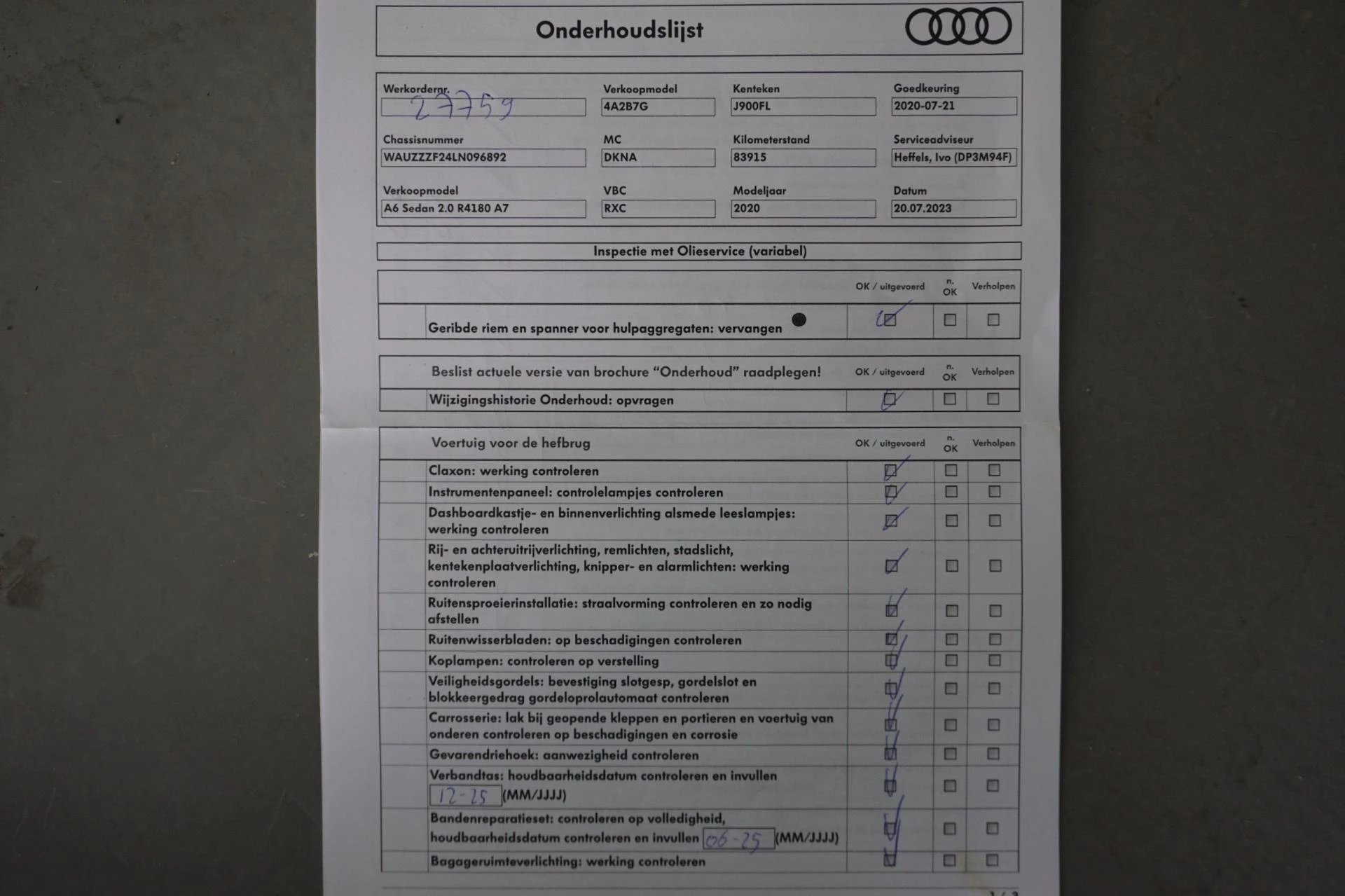 Hoofdafbeelding Audi A6