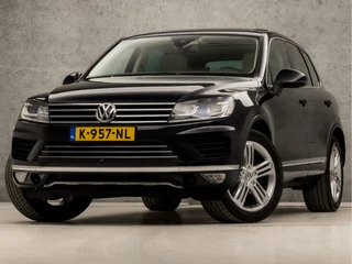 Volkswagen Touareg 3.0 TDI Sport 263Pk Automaat (PANORAMADAK, NAVIGATIE, LUCHTVERING, DYNAUDIO, STUUR/STOELVERWARMING, LEDEREN SPORTSTOELEN, TREKHAAK, ADAPTIVE CRUISE, XENON, CAMERA, NIEUWE APK, NIEUWSTAAT)