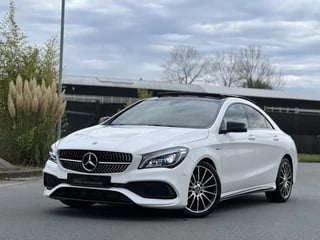 Mercedes CLA-klasse 200 AMG Panoramadak|Camera|Sfeerverlichting|Night Pakket|White Art Edition