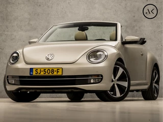 Volkswagen Beetle Cabriolet 1.2 TSI Sportline Automaat (NAVIGATIE, BI-COLOR, KEYLESS, XENON, NAPPA LEDER, SPORTSTOELEN, STOELVERWARMING, CRUISE, PARKEERSENSOREN, NIEUWE APK, NIEUWSTAAT)