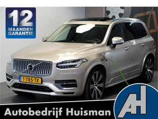 Volvo XC90 2.0 T8 AWD 335kW/455pk Aut8 Recharge Long Range Ultimate Bright 7P LUCHTVERING + BOWERS&WILKINS + PANORAMADAK + STOEL-&STUURVERWARMING + STOELMASSAGE + ADAPT.CRUISE + PILOT ASSIST + BLIS + GOOGLE DASH&SERVICES + 360 CAMERA + PARKSENSOREN V&A + 21" LM-VELG