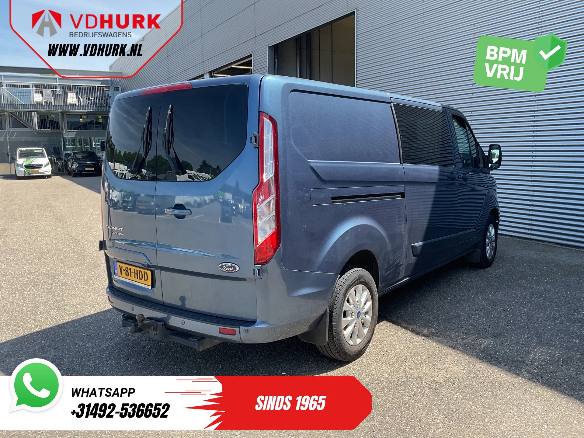 Hoofdafbeelding Ford Transit Custom