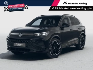 Volkswagen Tiguan R-Line Edition 1.5 eHybrid 204 PK 6 versn. DSG · Achteruitrijcamera · Draadloze telefoonlader · Black Style Pakket · Trekhaak inklapbaar, met elektrische ontgrendeling, incl. aanhangermanoeuvreerhulp Trailer Assist ·