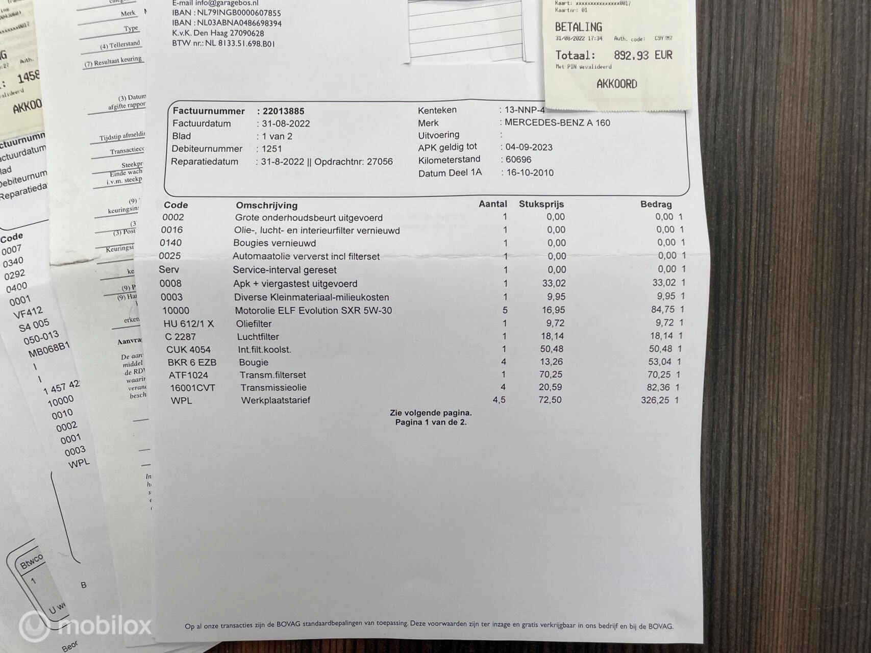 Hoofdafbeelding Mercedes-Benz A-Klasse