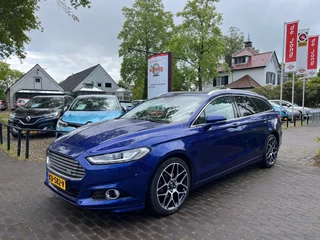 Ford Mondeo WAGON 2.0 TDCI TITANIUM AUTOMAAT 179PK / SCHUIFDAK / CAMERA / TREKHAAK / 19'' LM-VELGEN