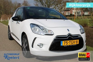 Hoofdafbeelding Citroën DS3 Citroën DS3 1.6 E-HDI 92pk So Chic ECC/cruise/navi/PDC/trekhaak 1e eigenaar