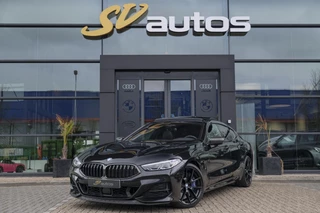 Hoofdafbeelding BMW 8 Serie BMW 8-serie Gran Coupé M850i 530pk xDrive High Executive Panoramadak Bowers&Wilkins Carbon exterieur NLauto 1e eigenaar!!