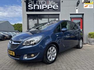 Opel Meriva 1.4 Turbo Cosmo -CLIMA-VOLLEDEREN SPORTSTOELEN-NAVI-BLUETOOTH-STOELVERWARMING-TREKHAAK-ORIGINEEL NEDERLANDS!-ETC.