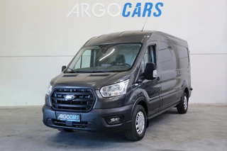 Ford Transit 350 2.0 TDCI L3/H2 AUTOMAAT 360° CAMERA TREKHAAK DRIVER ASS CLIMA TREKHAAK ZEER VOL UITGERUST LEASE V/A €199,- p.m.