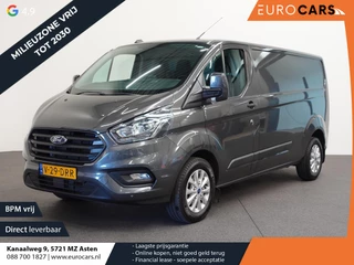 Ford Transit Custom 300 2.0 TDCI 130pk L2H1 Trend Automaat Airco Navigatie Cruise control Camera Parkeersensoren Trekhaak Betimmering Laadruimte