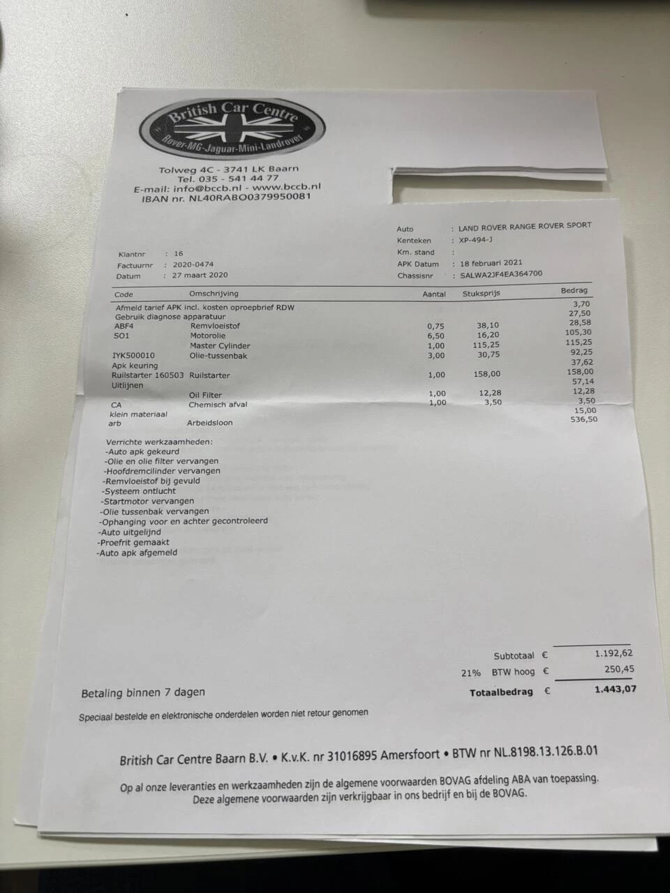 Hoofdafbeelding Land Rover Range Rover Sport