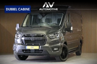 Hoofdafbeelding Ford Transit Ford Transit 350 2.0 TDCI L3H2 165PK AUT Limited | BPM VRIJ | L+R Schuifdeur | 360 Camera | ACC | Navigatie | Bi-Xenon | Lane assist | BLIS | CarPlay | Trekhaak | 7-Zitter| Facelift model MY2025
