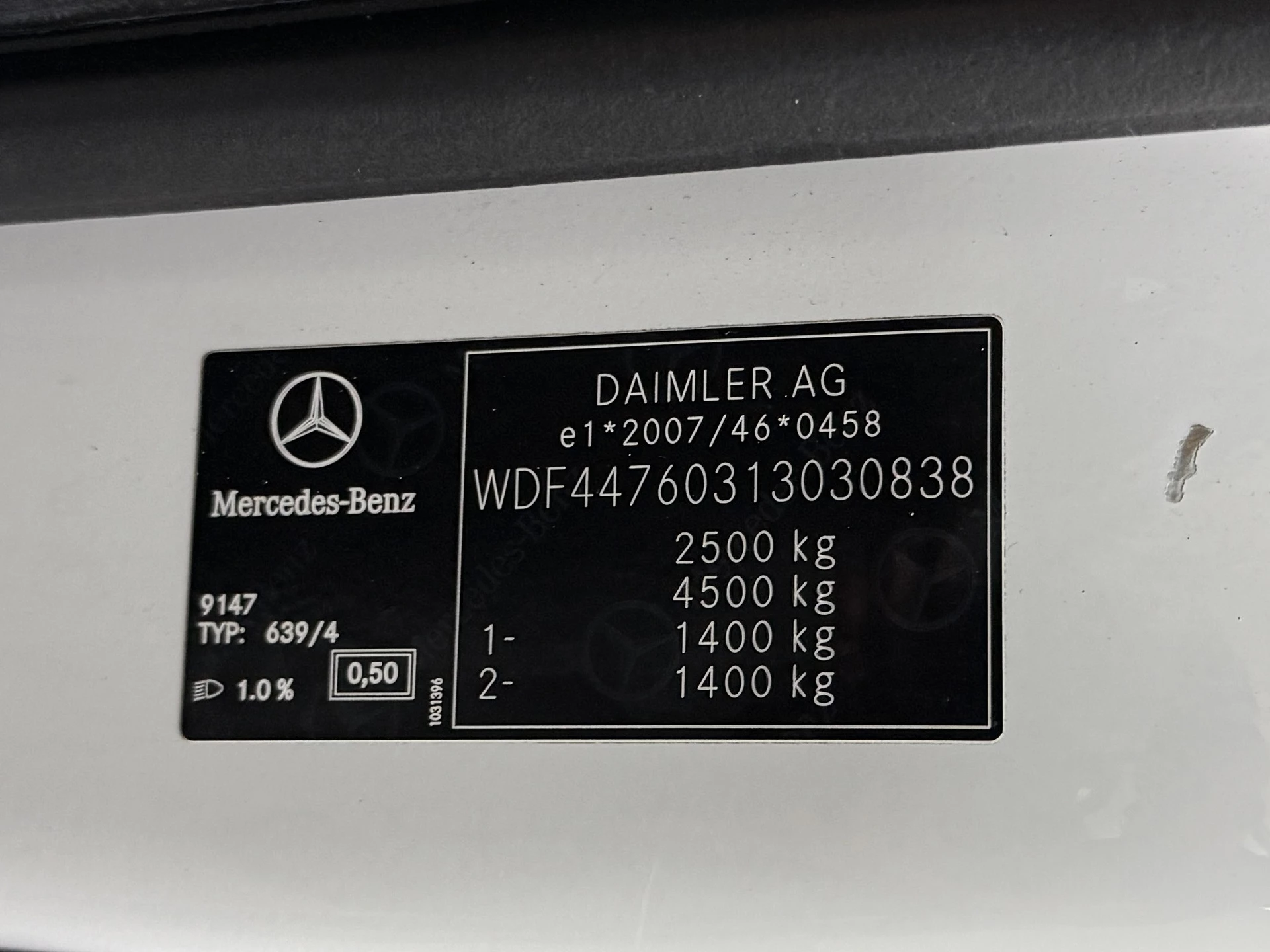 Hoofdafbeelding Mercedes-Benz Vito