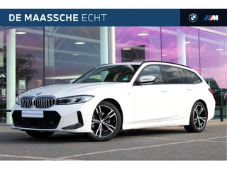 Hoofdafbeelding BMW 3 Serie BMW 3 Serie Touring 320i High Executive M Sport Automaat / Panoramadak / Sportstoelen / Stoelverwarming / Adaptieve LED / Parking Assistant / Active Cruise Control / Live Cockpit Professional