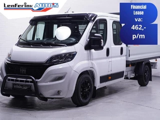 Fiat Ducato 2.2 Mjet 140 pk Dubbel Cabine 7p Black&White Edition, Airco, Cruise Control, Bullbar, LxBxH 330x202x40 cm