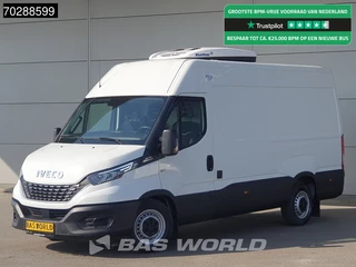 Iveco Daily 35S16 -20 Vriezer Koelwagen Automaat Kerstner 230V Stekker LED Airco Cruise Parkeersensoren Euro6 Koel Koeler Kühl Kühler Kühlwagen Vries Vriezer Frigo 9m3 Airco Cruise control