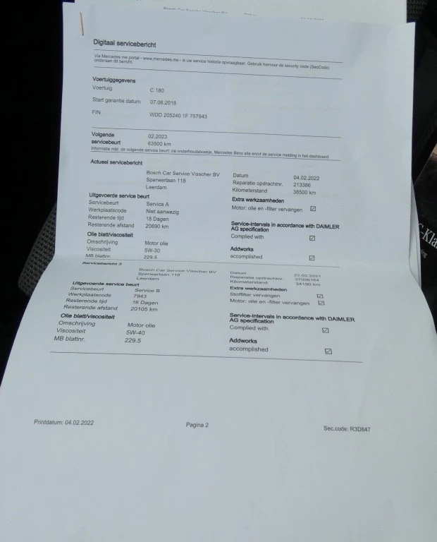 Hoofdafbeelding Mercedes-Benz C-Klasse