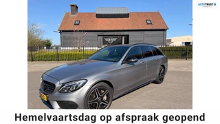 Mercedes-Benz C-klasse Estate 400 4-MATIC 43-AMG BURMESTER NIGHT-PAKKET PANO 360" CAMERA LEER ABC UITLAAT SYSTEEM