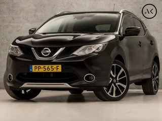 Nissan QASHQAI 1.2 Tekna Sport Automaat (PANORAMADAK, NAVIGATIE, LEDER, STOELVERWARMING, 360 CAMERA, ELEK SPORTSTOELEN, GETINT GLAS, CRUISE, NIEUWE APK, NIEUWSTAAT)