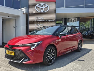 Hoofdafbeelding Toyota Corolla Touring Sports Toyota Corolla Touring Sports Hybrid 200 GR Sport Plus 196PK NAVI SPORTSTOELEN STOELVERW 18' LM-VELGEN PARK-SENSOREN BLUETOOTH APPLE/ANDROID LED