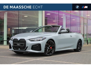 Hoofdafbeelding BMW 4 Serie BMW 4 Serie Cabrio 420i High Executive M Sport Automaat / Air Collar / Parking Assistant Plus / Comfort Access / Stuurverwarming / M Sportonderstel / Live Cockpit Professional