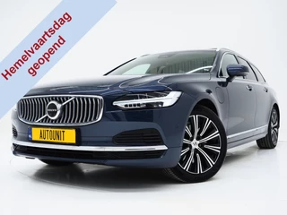 Volvo V90 2.0 T8 Recharge AWD Inscription | Panoramadak | Massage | Trekhaak | Pilot Assist | Harman/Kardon | HUD | 360 | Leder