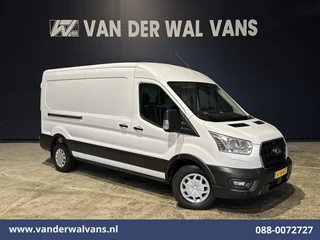 Ford Transit 2.0 TDCI 170pk L3H2 Euro6 Airco | Camera | Apple Carplay | Cruisecontrol | 2500kg Trekhaak Android Auto, Verwarmde voorruit, Parkeersensoren, Bijrijdersbank