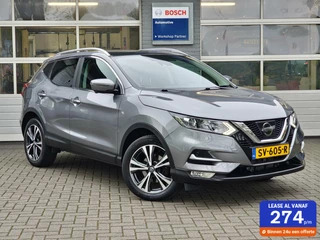 Nissan Qashqai 1.2 N-Connecta|Automaat|Pano|Camera|Trekhaak|