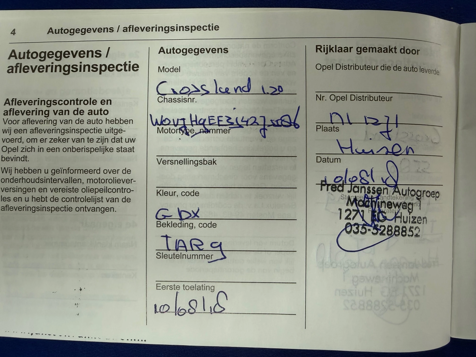 Hoofdafbeelding Opel Crossland X