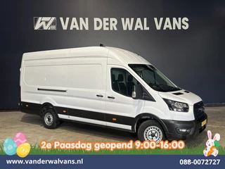 Ford Transit 2.0 TDCI 131pk L4H3 Jumbo Euro6 Airco | Camera | Navigatie | Cruisecontrol | Parkeersensoren | Apple Carplay Android Auto, Bijrijdersbank, 2800kg trekvermogen