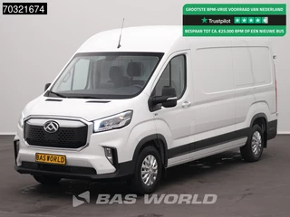 Maxus Edeliver 9 Elektrisch 72kWh 288km WLTP Stad 204PK Snelladen LED Airco Cruise Camera Parkeersensoren Euro6 L2 Airco Cruise control