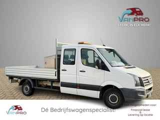 Hoofdafbeelding Volkswagen Crafter Volkswagen Crafter 35 2.0 TDI L3 Dubbel cabine Euro6 Pick-up / Open laadbak / Airco / Trekhaak 2800KG