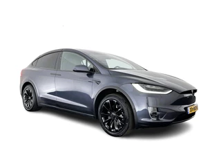 Tesla Model X 100D AWD [ 3-Fase ] (INCL-BTW) *PANO-WINDOW | AUTO-PILOT | NAPPA-FULL-LEATHER | TOWBAR | NAVI-FULLMAP | FULL-LED | AIR-SUSPENSION | DIGI-COCKPIT | KEYLESS | CAMERA | DAB+ | SPORT-SEATS | LANE-ASSIST | 20"ALU*
