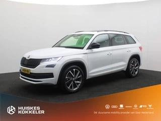 Skoda Kodiaq Sportline Business 1.5 TSI 150pk DSG Automaat Trekhaak, Panoramadak, Elektrische achterklep, Adaptive cruise control, Navigatie, Achteruitrijcamera, Verwarmde voorruit