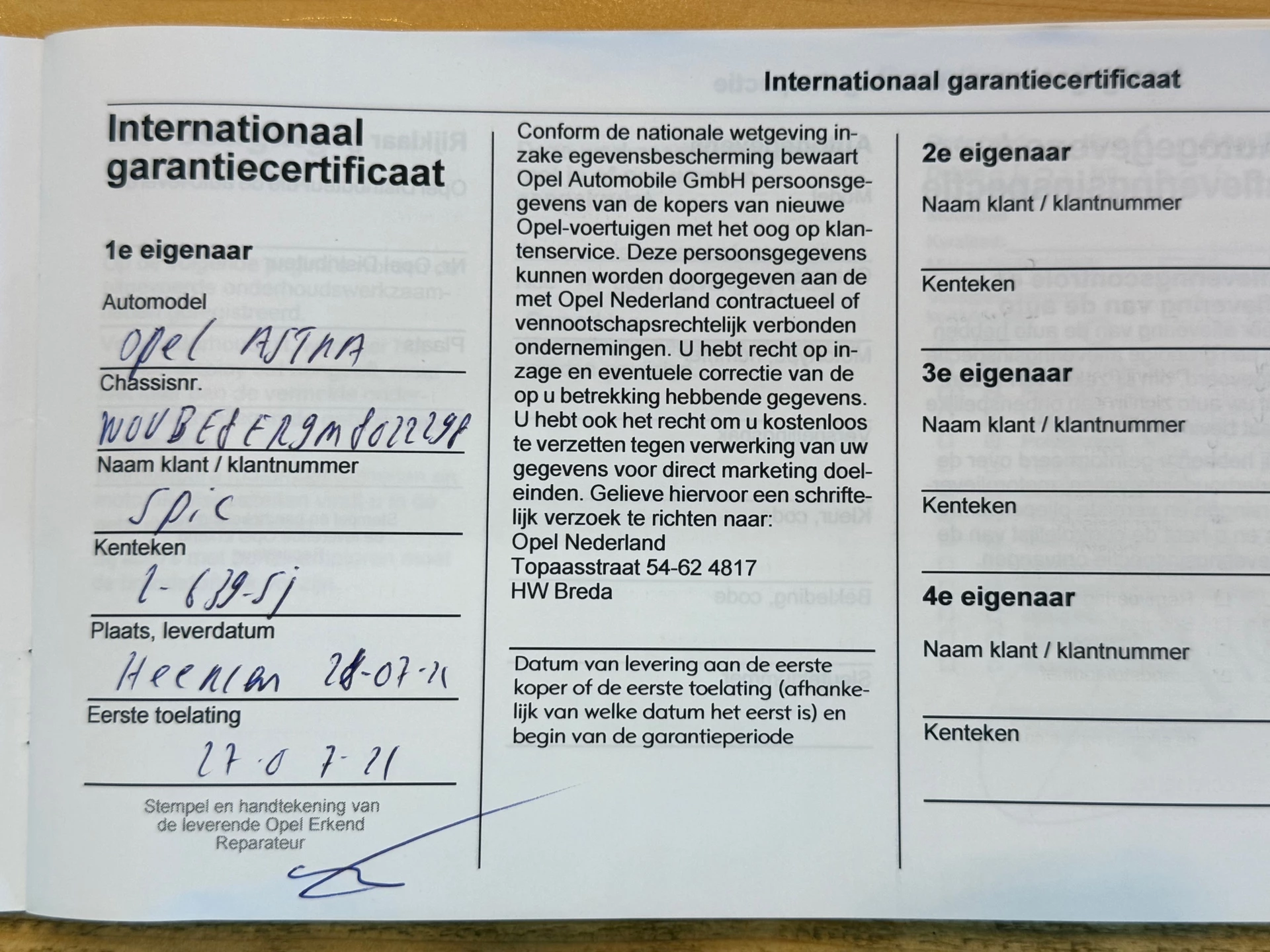 Hoofdafbeelding Opel Astra