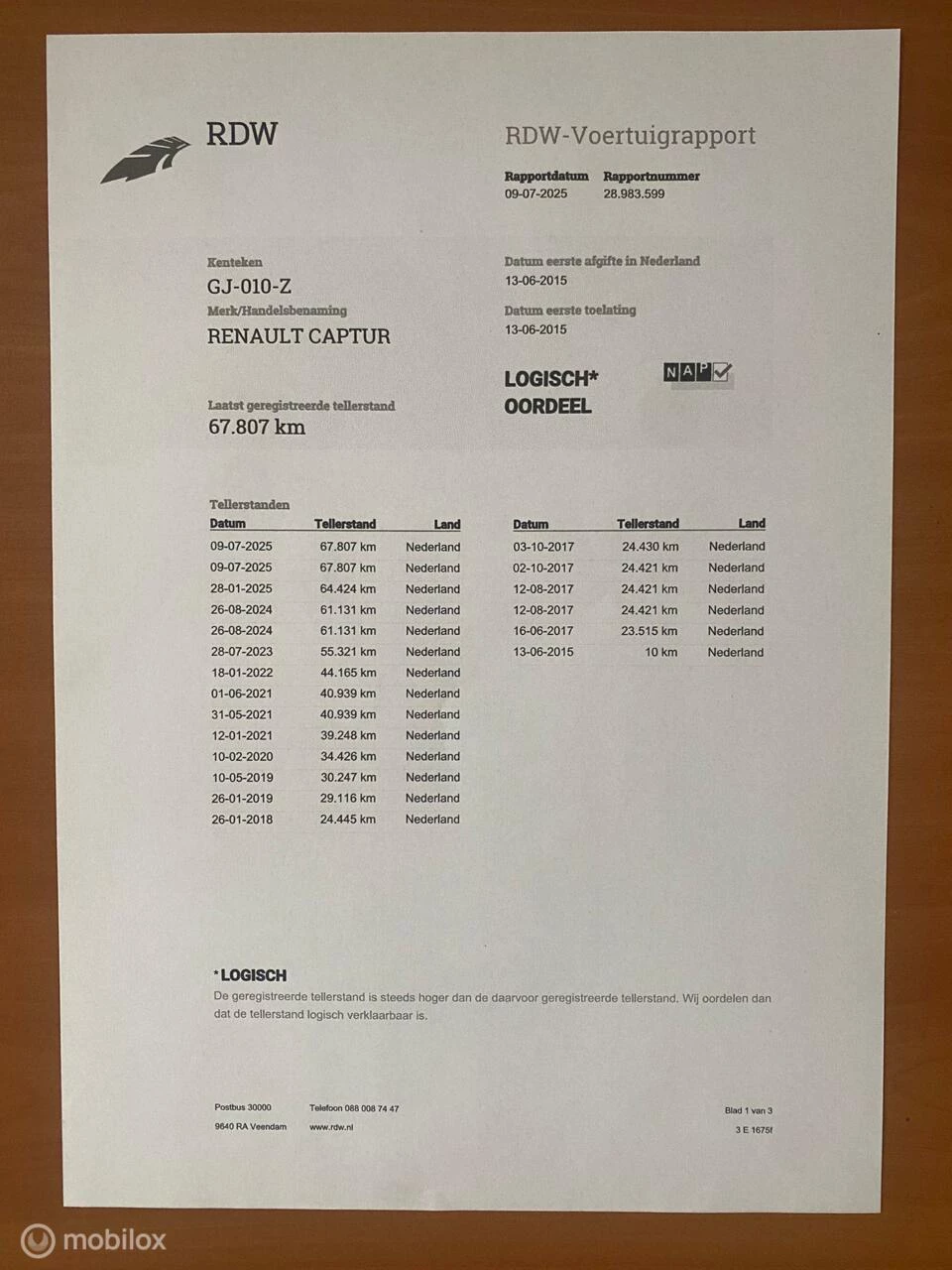 Hoofdafbeelding Renault Captur