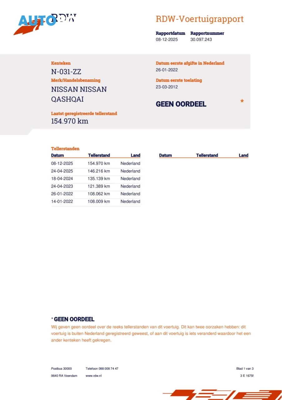 Hoofdafbeelding Nissan QASHQAI