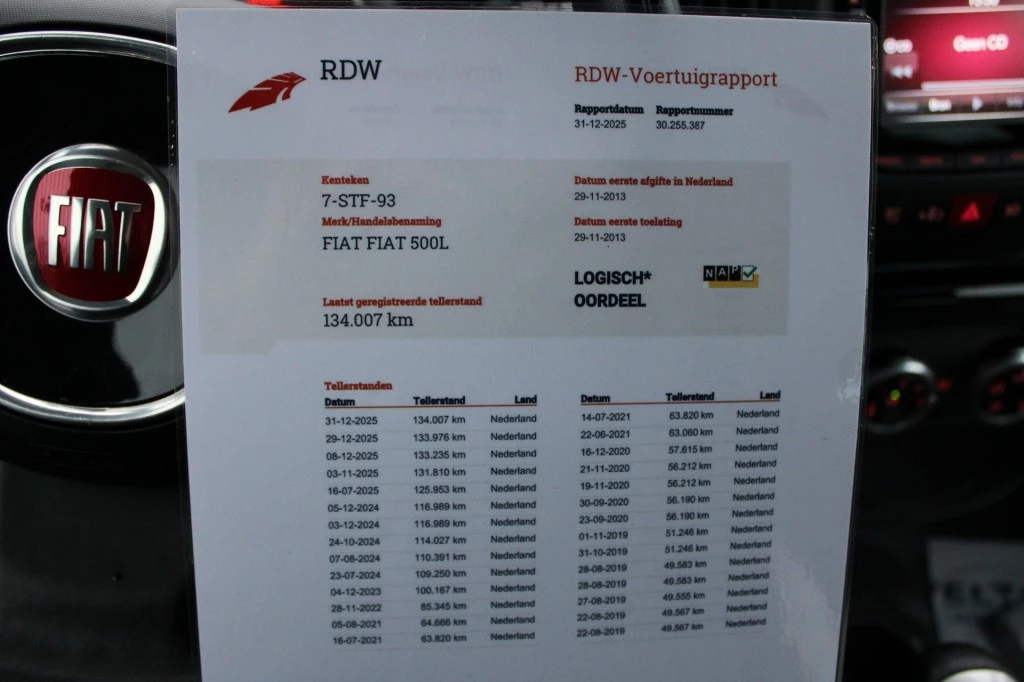 Hoofdafbeelding Fiat 500L