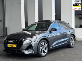 Audi E-tron E-tron quattro Launch edition Black 2x S - LINE, panoramadak, 1/2 lederen sportinterieur, vele opties, NL auto
