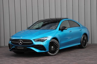 Mercedes-Benz CLA 250 e AMG | Head-up | Keyles-go | Burmester | Sfeerverlichting | Multi-beam | ACC | Leder | Stuurverwarming | Pano | 2023.