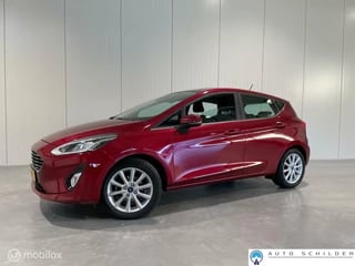 Ford Fiesta 1.0 EcoBoost Titanium, Airco|Lm velgen|Navi via App|Cruise control|1e eigenaar|5-deurs