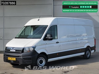 Volkswagen Crafter 140pk L4H3 Trekhaak Airco Cruise Camera Parkeersensoren Euro6 L3H2 15m3 Airco Trekhaak