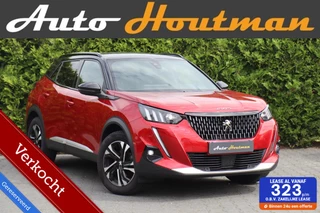 Peugeot 2008 1.2 131 PK GT-Line Allure Ecc|Carplay|360 Camera|Cruise|Leder|Key-less|Camera|1e eigenaar.