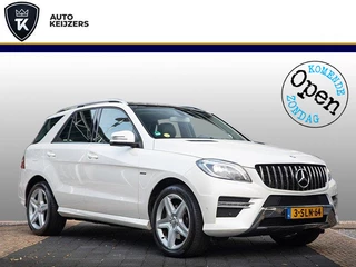 Hoofdafbeelding Mercedes-Benz M-Klasse Mercedes-Benz M-Klasse 250 BlueTEC AMG Pano Leer 20 Inch Panodak Leer Stoelverw. Cruise Elek Achterklep