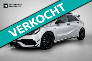 Mercedes-Benz A-klasse AMG 45 4MATIC FACE-LIFT(Dealer OnderH, Panoramadak, Schaalstoelen, StoelV, Clima, Navi Groot, PDC V+A, Etc)