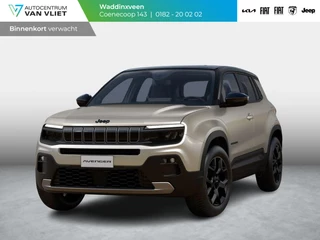 Jeep Avenger Black Edition 54 kWh | Schuif/Kanteldak | Winter Pack | Infotainment&Convenience Pack | Bicolore