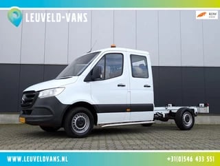 Mercedes-Benz Sprinter 311 114PK DUBBELE CABINE CHASSIS CABINE CLIMA CRUISE 2000KG TREKHAAK 6 ZITPLAATSEN