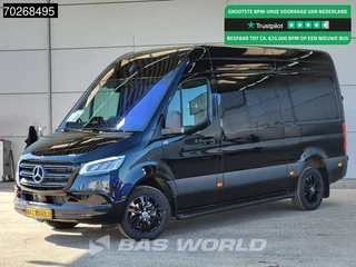 Mercedes Sprinter 319 CDI Automaat Black Edition L2H2 model 2025 Camera MBUX LED Airco Cruise 11m3 Airco Cruise control