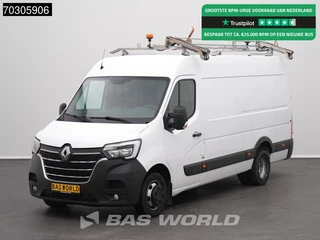 Renault Master 145PK Dubbellucht L3H2 LED Trekhaak Airco Cruise Camera Imperiaal Euro6 L3 Airco Trekhaak Cruise control